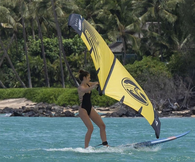 Cabrinha Crosswing 4.0 auf dem Sup Board