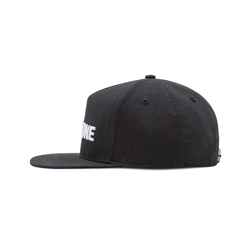 Duotone Cap 5Panel Font Black 024 Seitenansicht