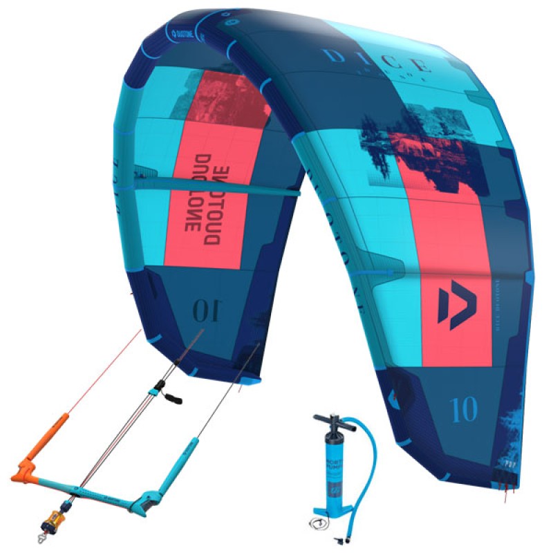 Duotone Dice 2019 Wave Kite Farbe Blau