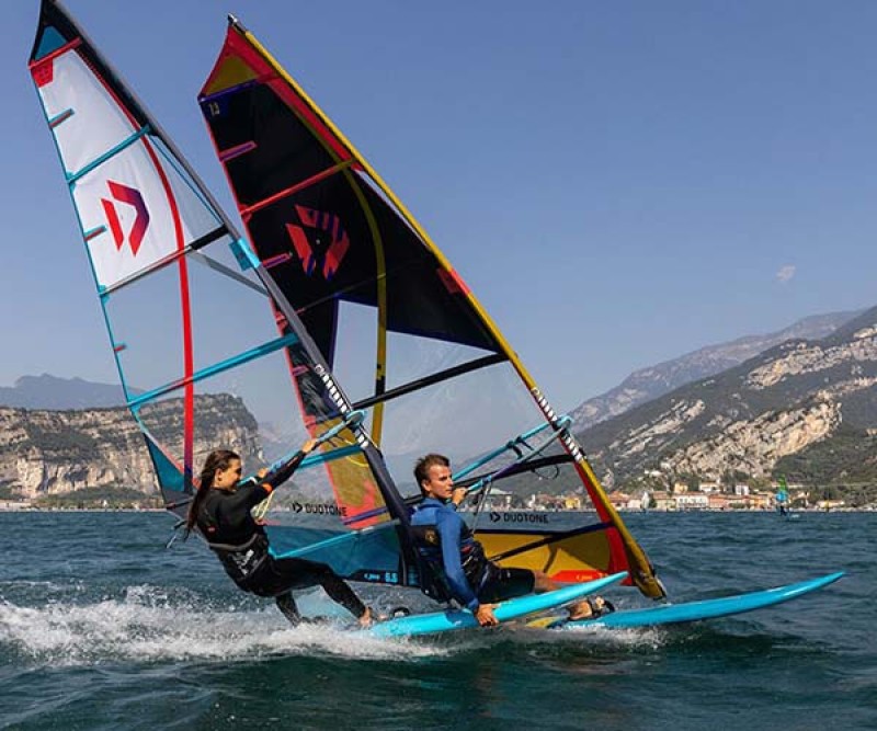 Duotone E Pace Rig Farbe Mustard 024 einfach nur Windsurfen