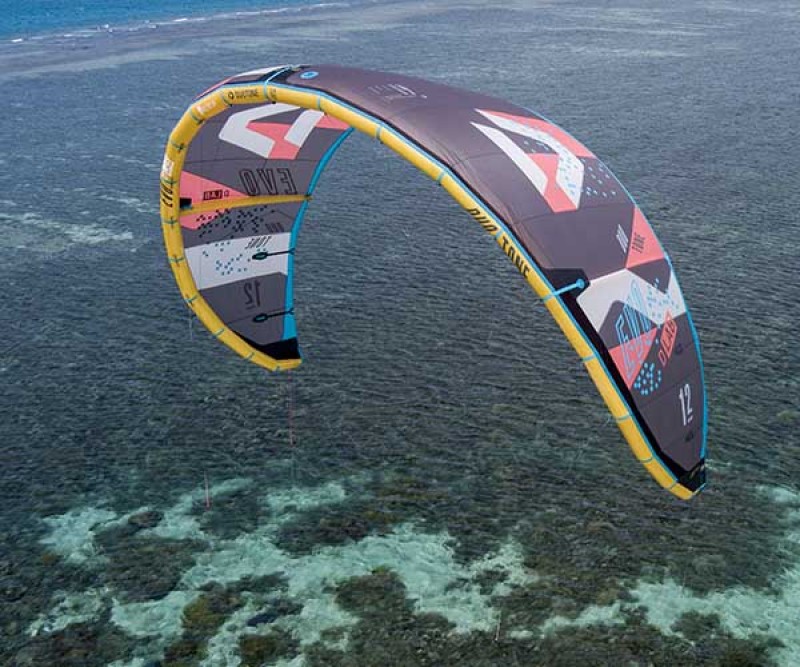 Duotone EVO Freeride Kite 5 - 14 2023 Kiteansicht