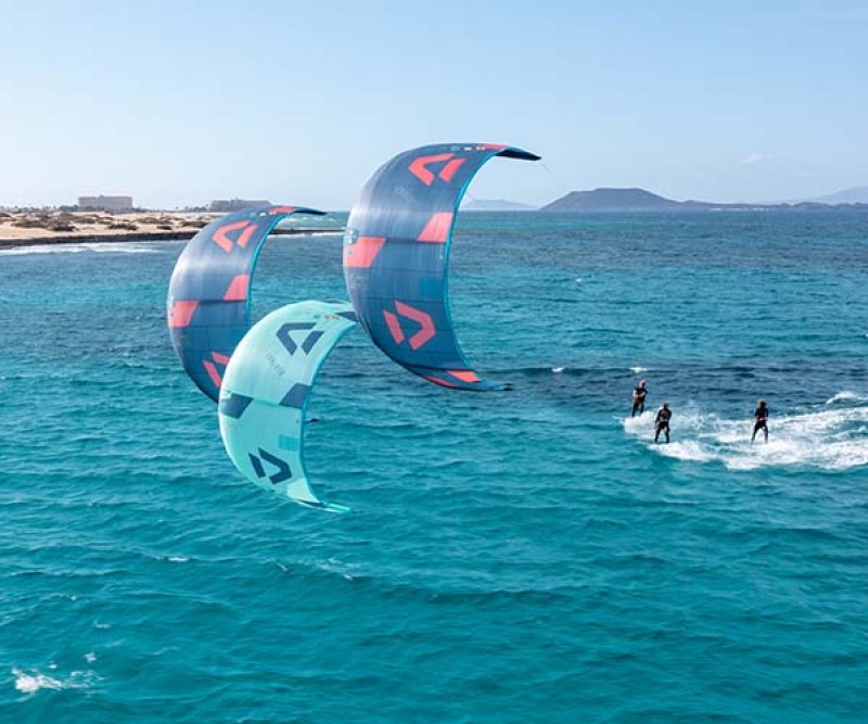 Duotone Neo Kite Wave C02 Minze 2023 beim Kiten