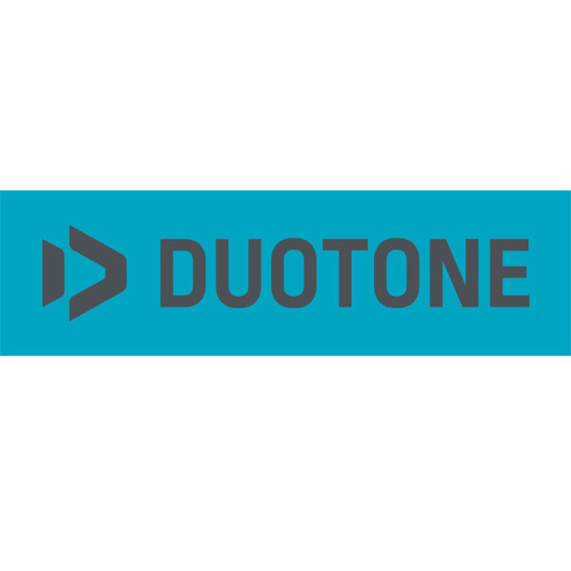 Autoaufklaber Duotone Logo Sticker Türkis