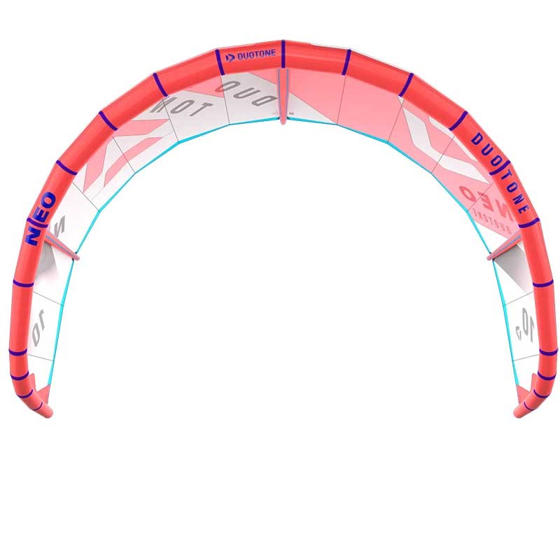 Duotone Neo Kite Wave C02 Rot 2024 von Vorne