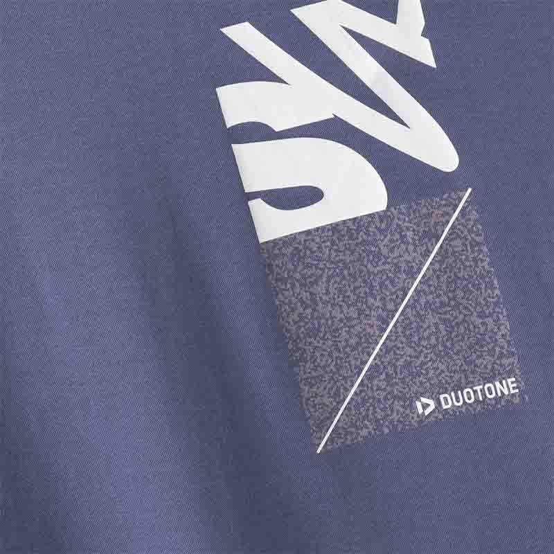 Duotone Tee 4the Team SS men Blau 024 Logo