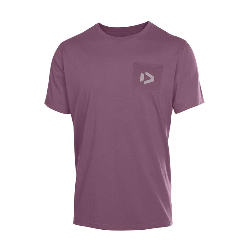 Duotone Tee SS Pocket Lila ✔ von vorne Kite Mode