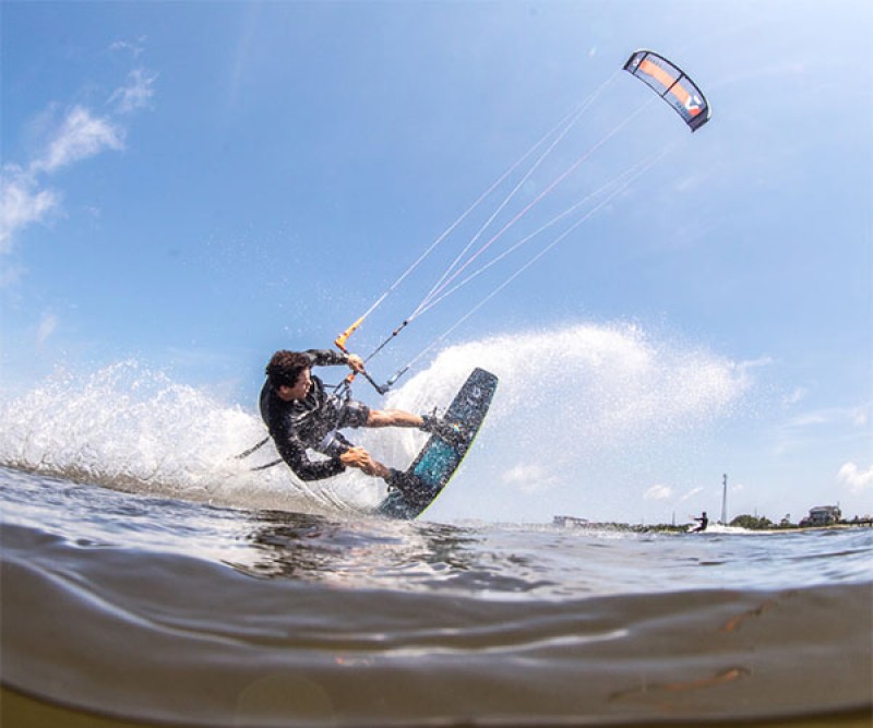 Freestyle/ Wakestyle beim Sprung