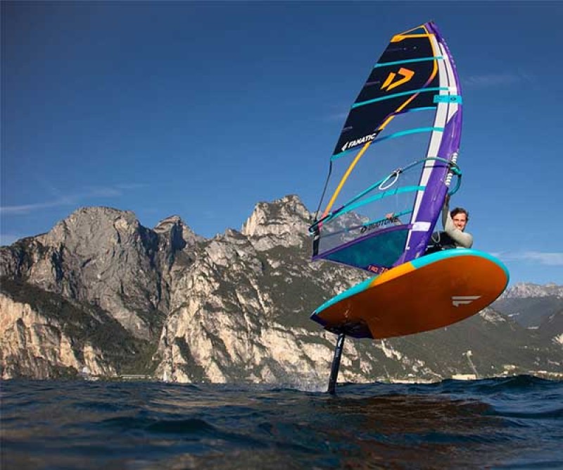 Fanatic Foil Set Complete AL Aero Free WS beim Windsurffoilen