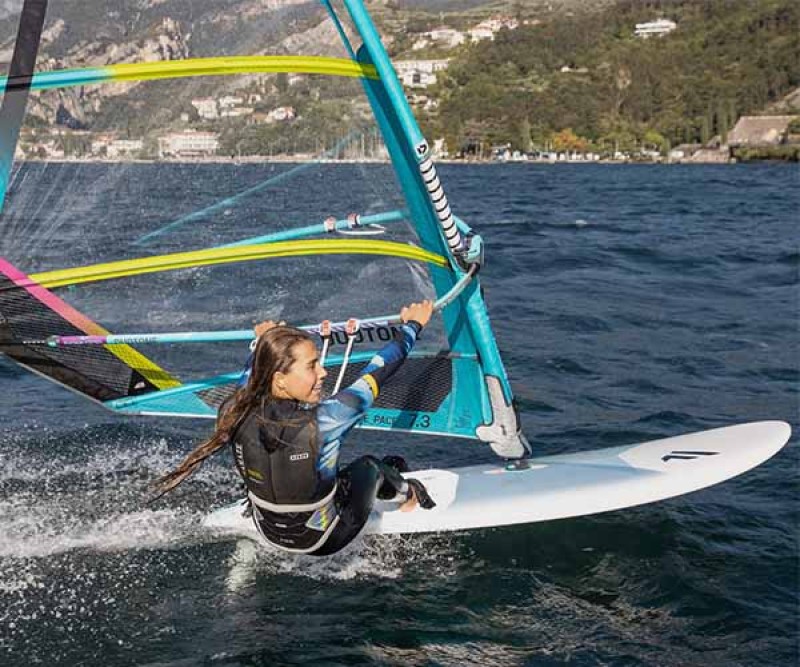 Fanatic Gecko Foil HRS 2022 beim WindsurfFoilen