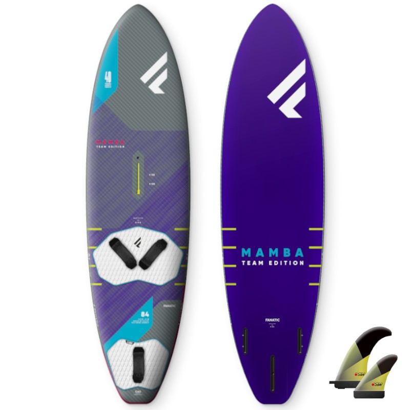 Fanatic Mamba TE 2021​ Wave Board mit Finnen