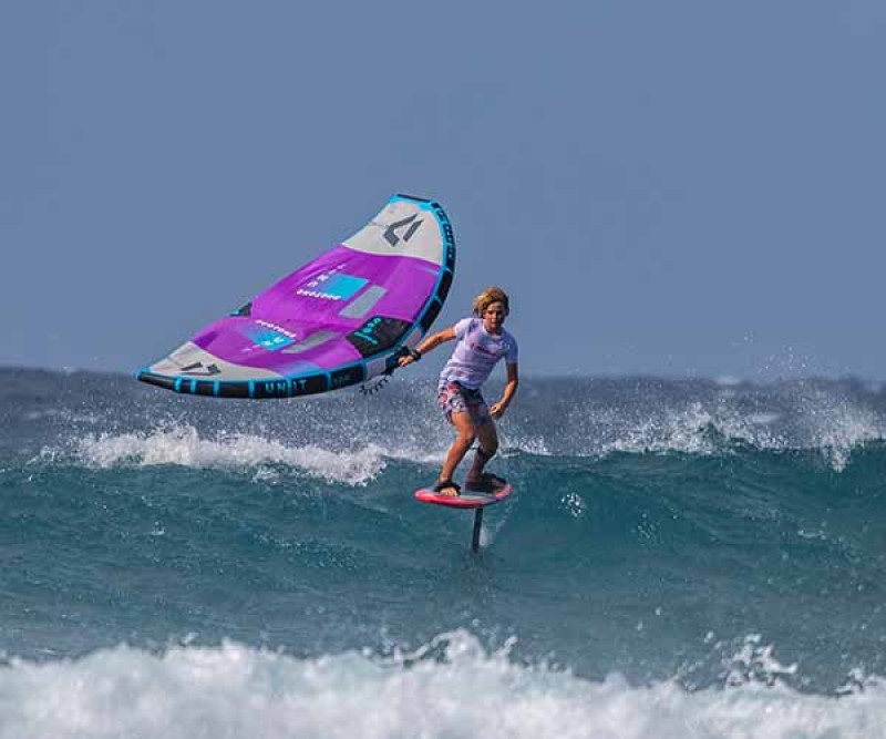 Fanatic SKY Surf TE Wing 2023 beim Wingfoilen