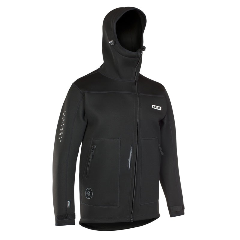 ION Neo Shelter Jacket Amp Schwarz von vorne