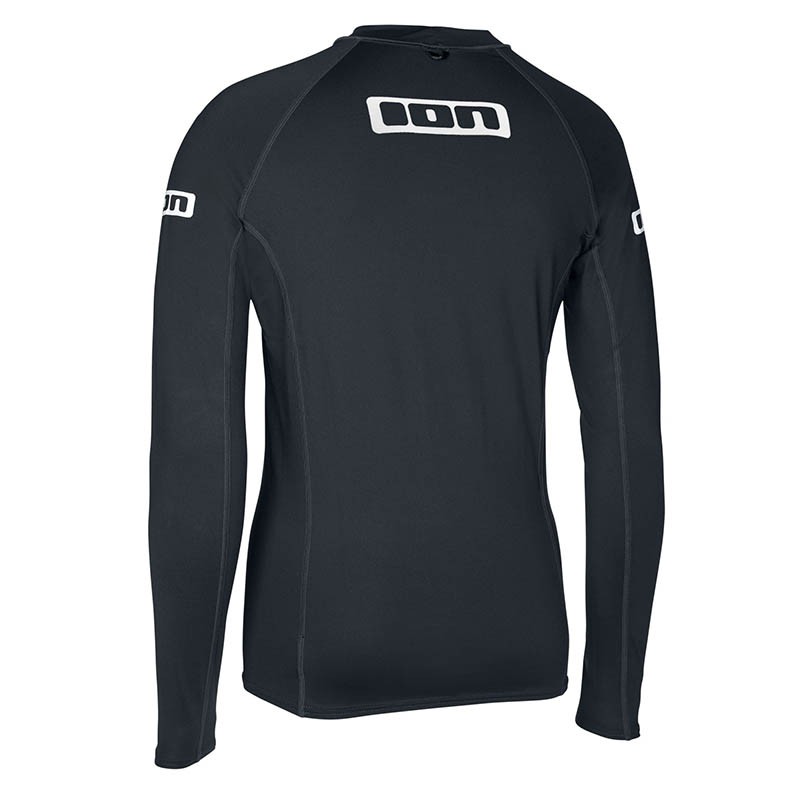 ION Promo Rashguard Men L/S Black Rückenansicht