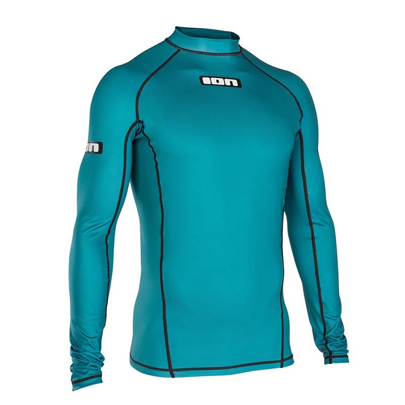 ION Promo Rashguard Men L/S Marine Vorderansicht