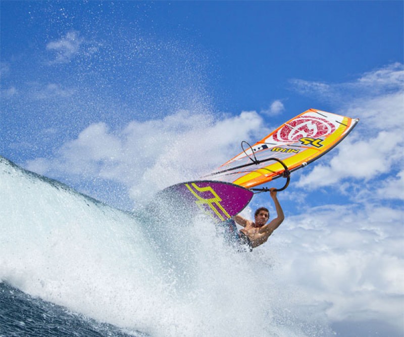 Windsurfen auf den Atlantik mit dem Neuen Radical Thruster Quad von JP