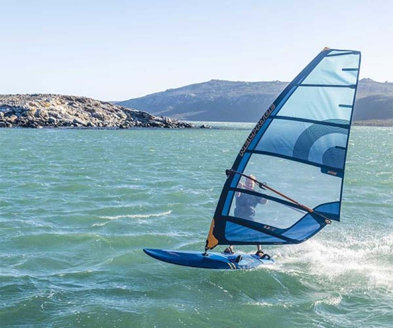 JP Super Ride LXT Windsurf 2023 beim Windsurfen
