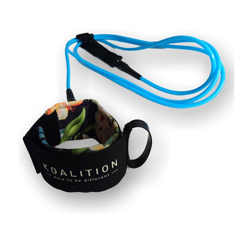 Koalition Surboard Leash 8.0 7mm Waikiki Blau