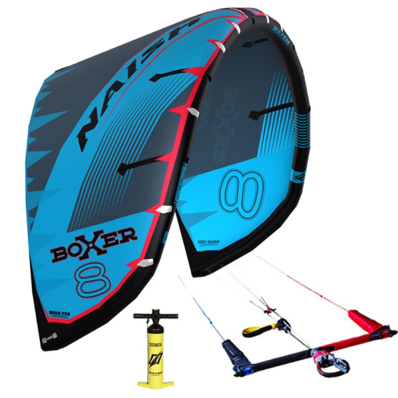 Naish Boxer Freeride/Foiling Kite blau