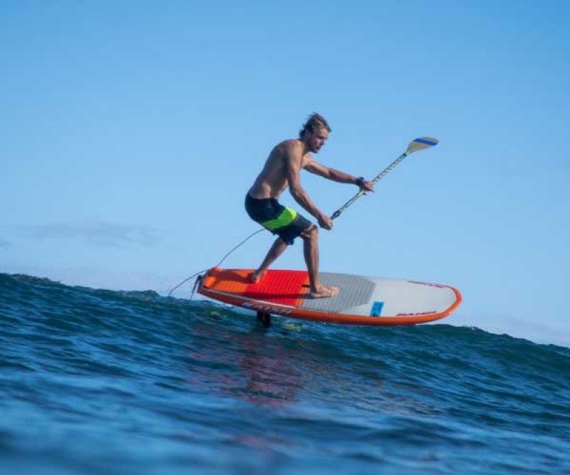 Naish Hover Sup Foiling 2020 beim Sup Foilen