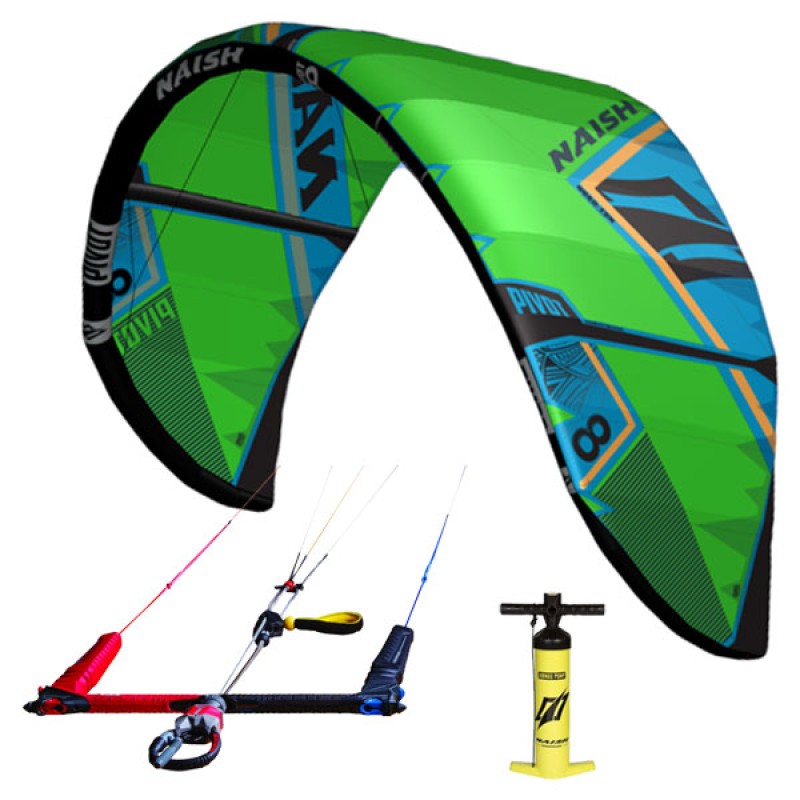 Naish Pivot Freeride Kite grün