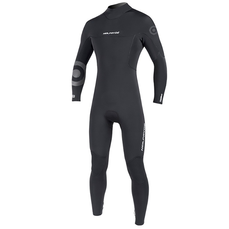 Neil Pryde Cortex Fullsuit 5.4.3 BZ Schwarz von vorne