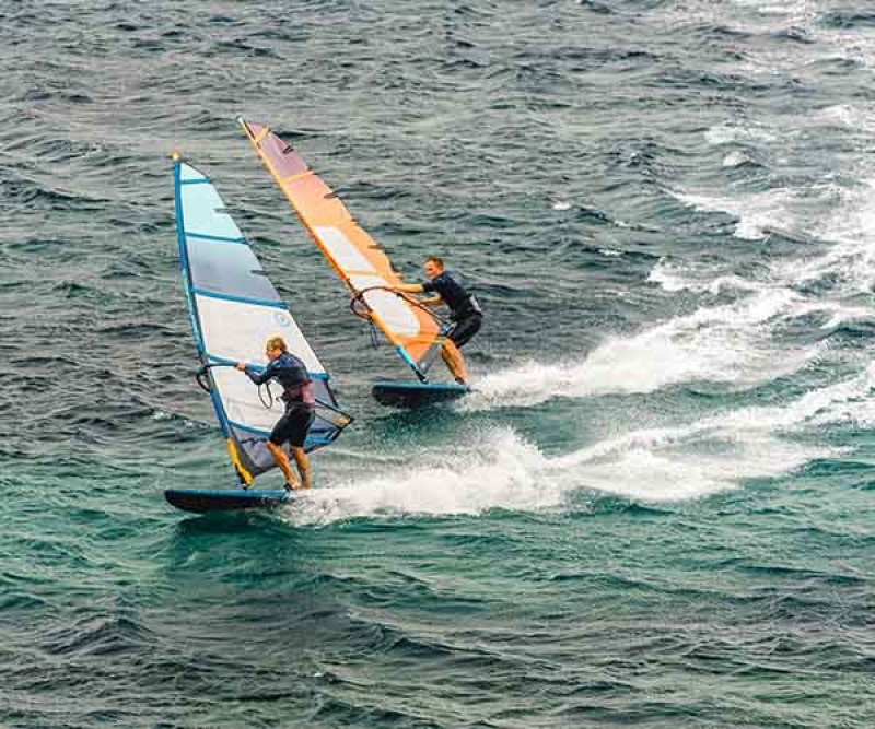 Neilpryde Power U Base mit North Pin einfach nur Windsurfen