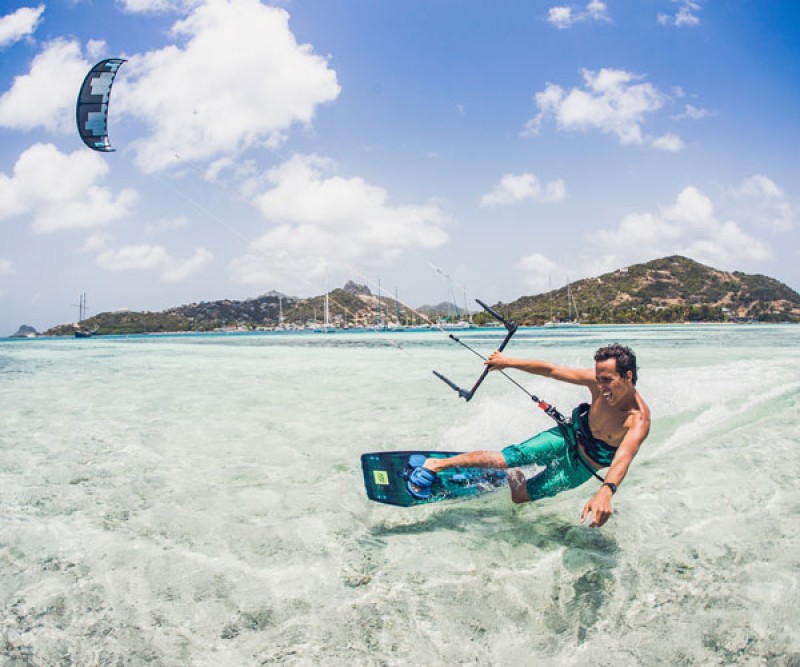 North Kiteboarding Entity Bindung beim Carven