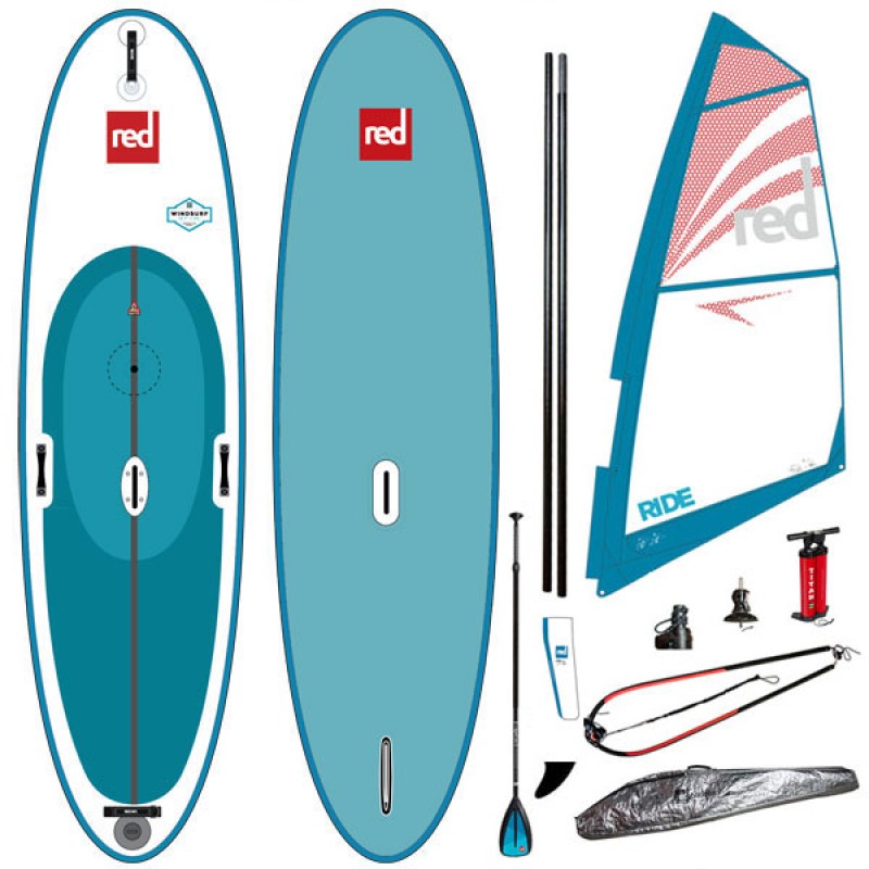 Red Paddle Co Windsurf + Ride Rigg Model 2019