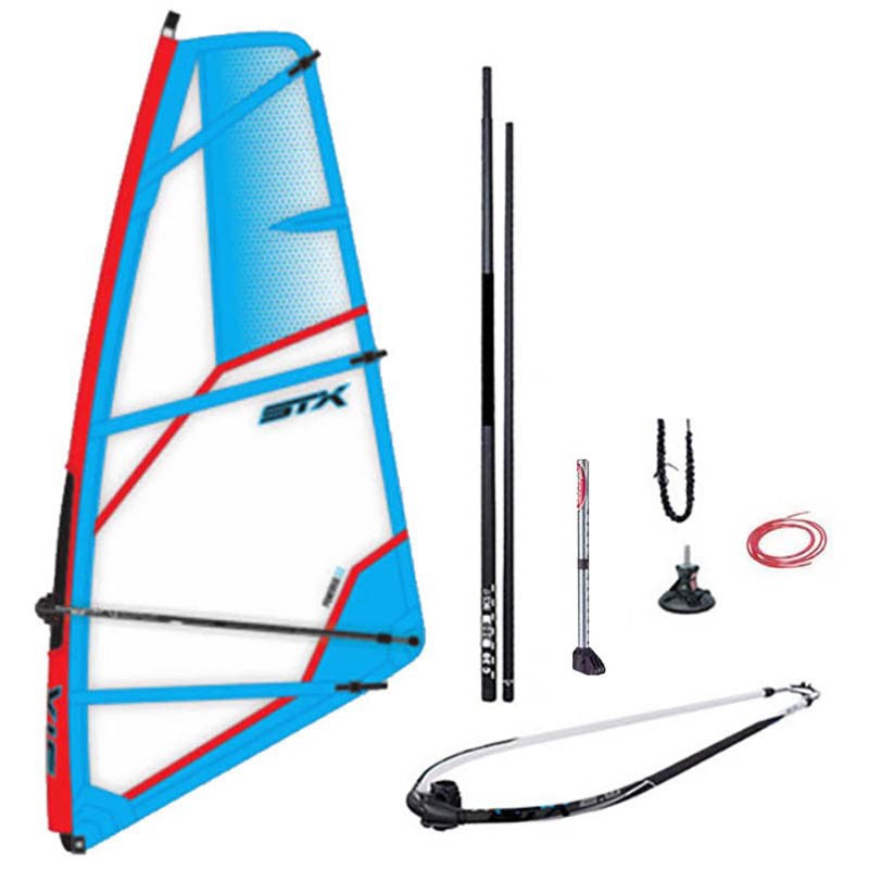 Starboard Go Windsurfer + PowerKid Rigg beim Windsurfen