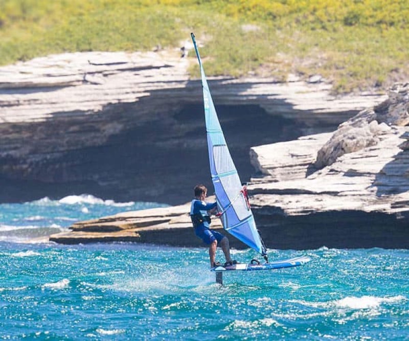 Starboard Futura Carbon Board 2019 beim Foilen