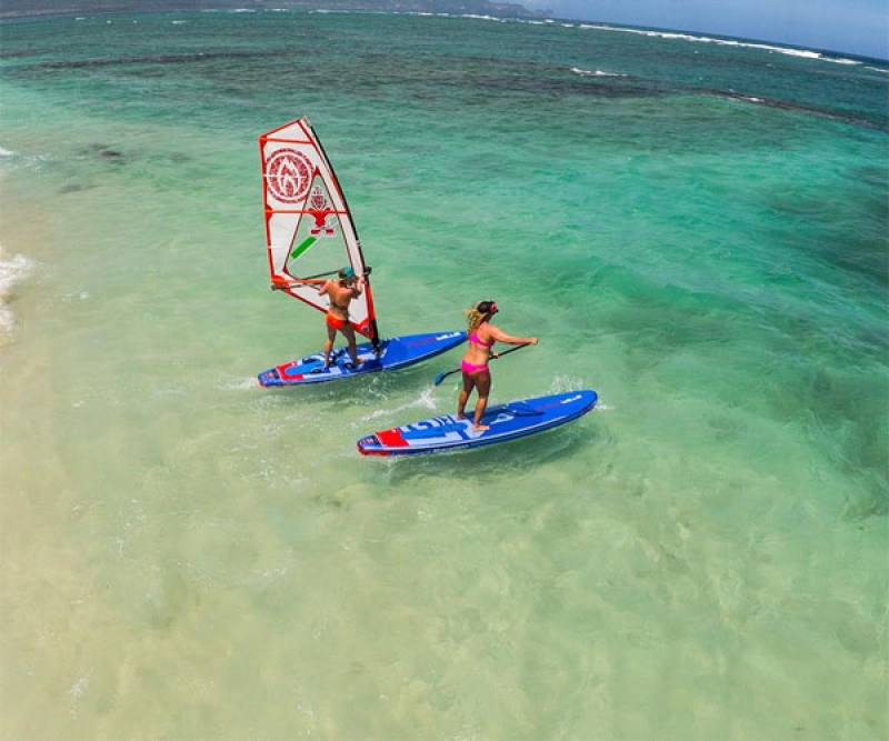 Starboard Windsup Freeride + Sup Rigg