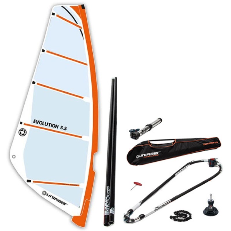 Windsurfen Unifiber Evolution Complete Rigg