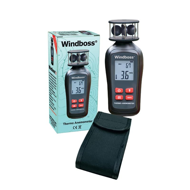 Windboss Thermo Anemometer  mit Verpackung